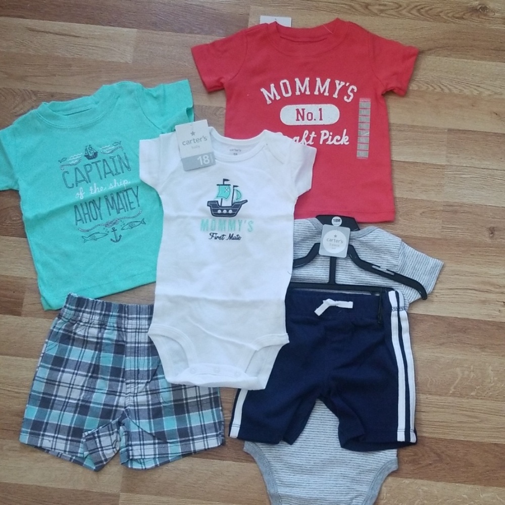 NWT Carter's 6 items, 18 monthd
